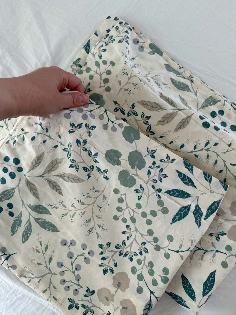 LL Bean Queen Duvet Set